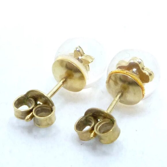 LOUIS VUITTON Bubble Earrings Clear/Pink Flower Earrings - Picture 5 of 9